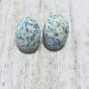 Vintage Earrings -Faux K2 Jasper